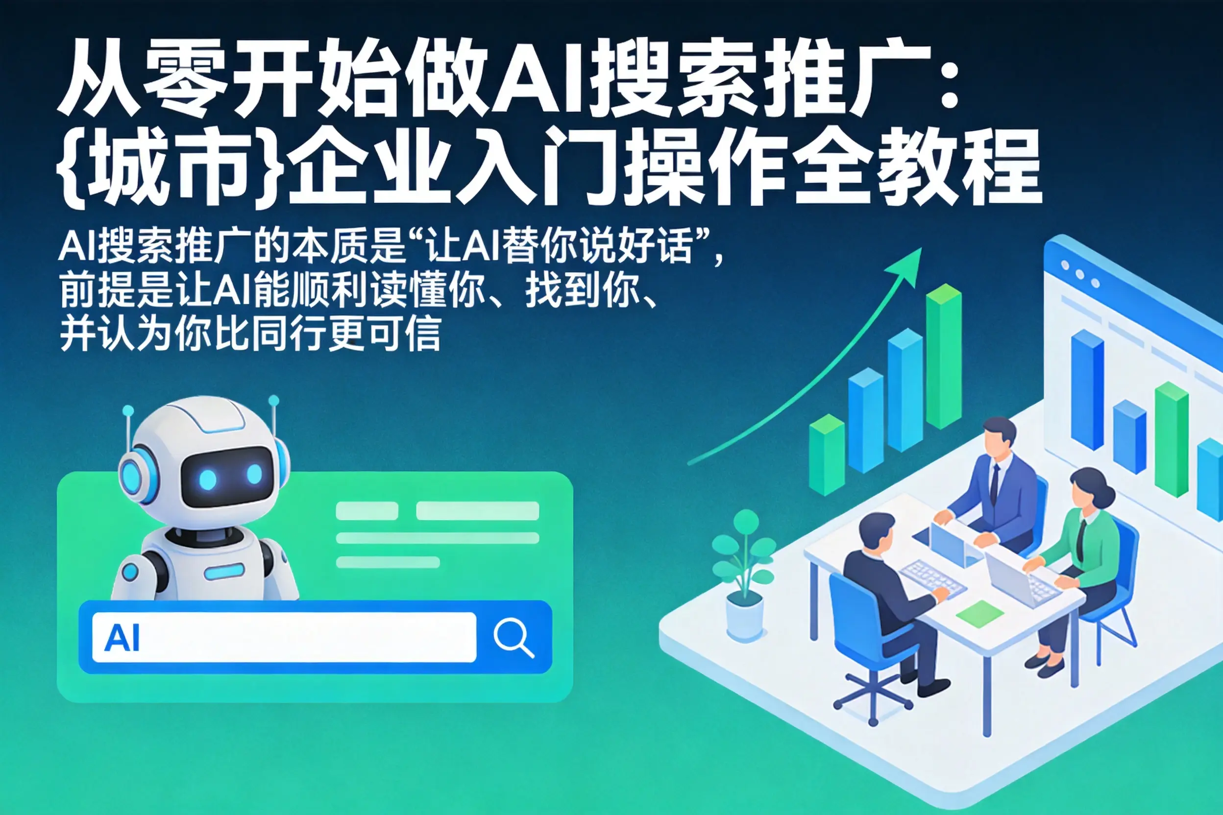 从零开始做AI搜索推广：澄迈企业入门操作全教程
