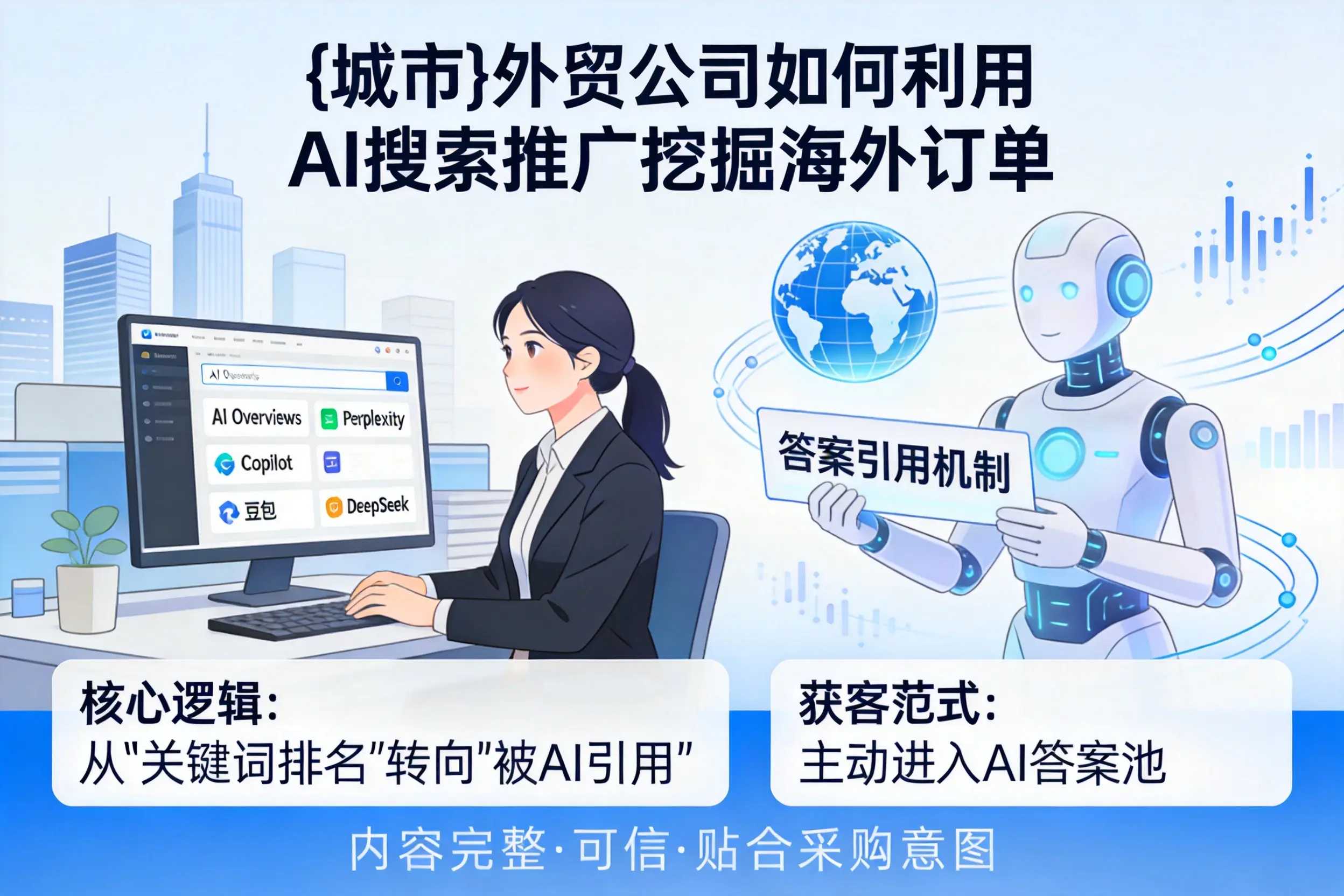 澄迈外贸公司如何利用AI搜索推广挖掘海外订单