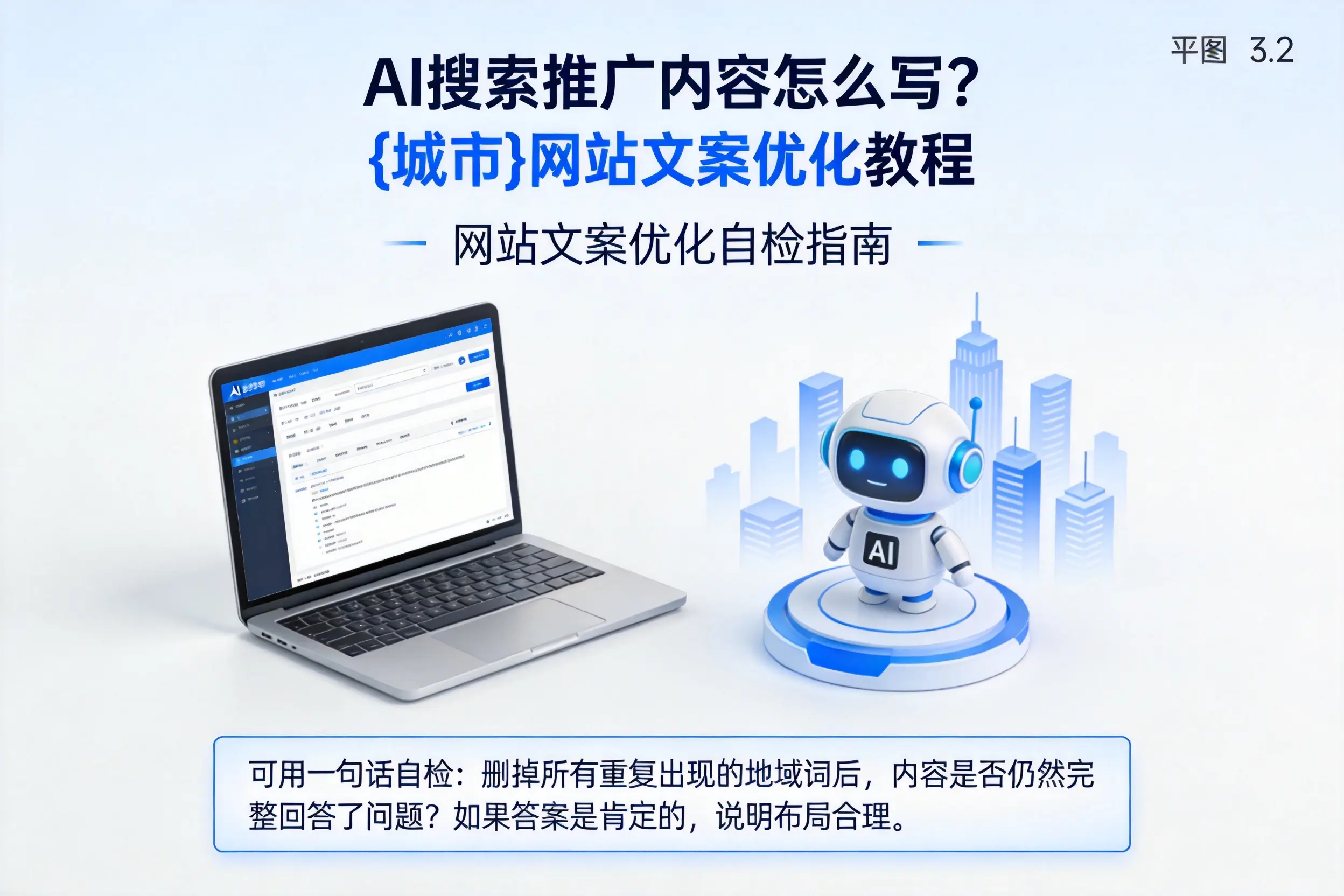 AI搜索推广内容怎么写?澄迈网站文案优化教程