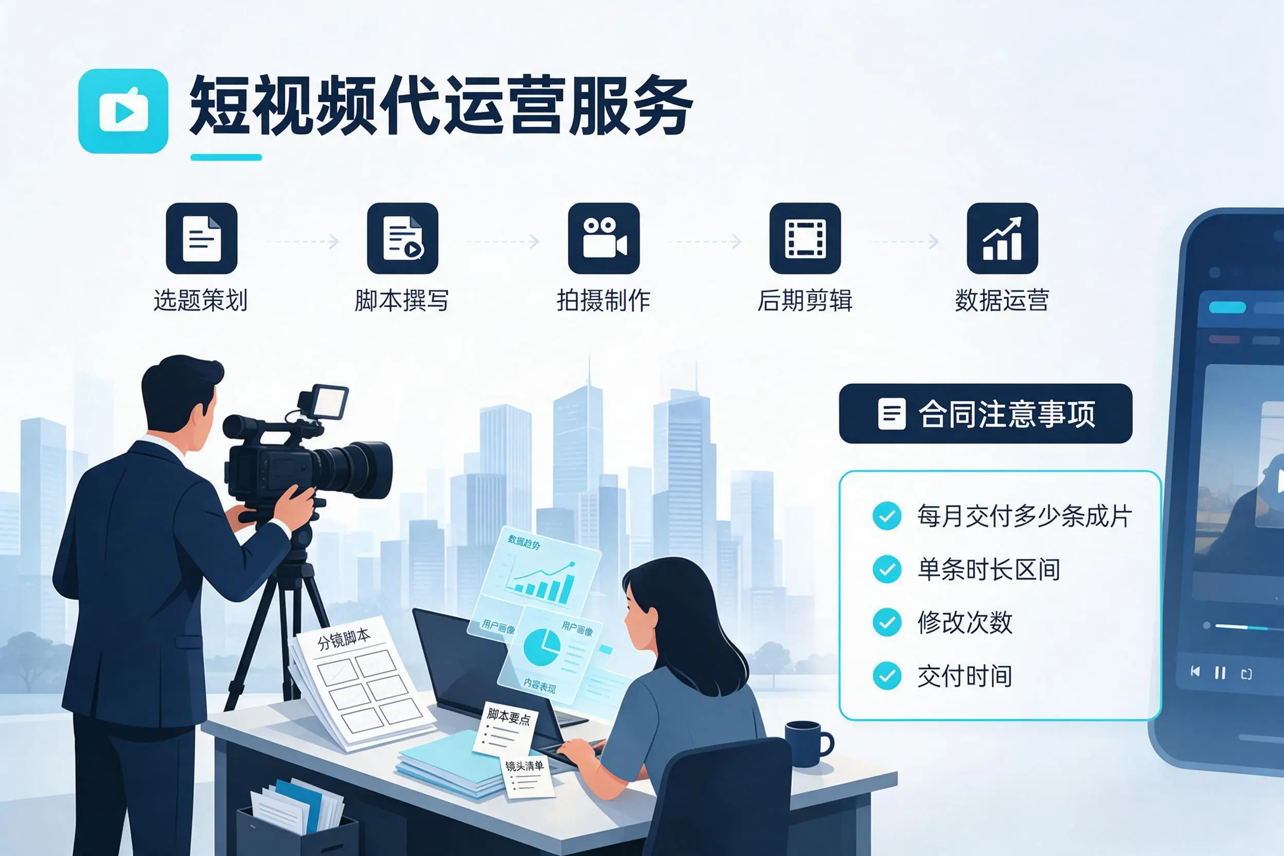 短视频代运营包含哪些服务？澄迈企业常见问题科普