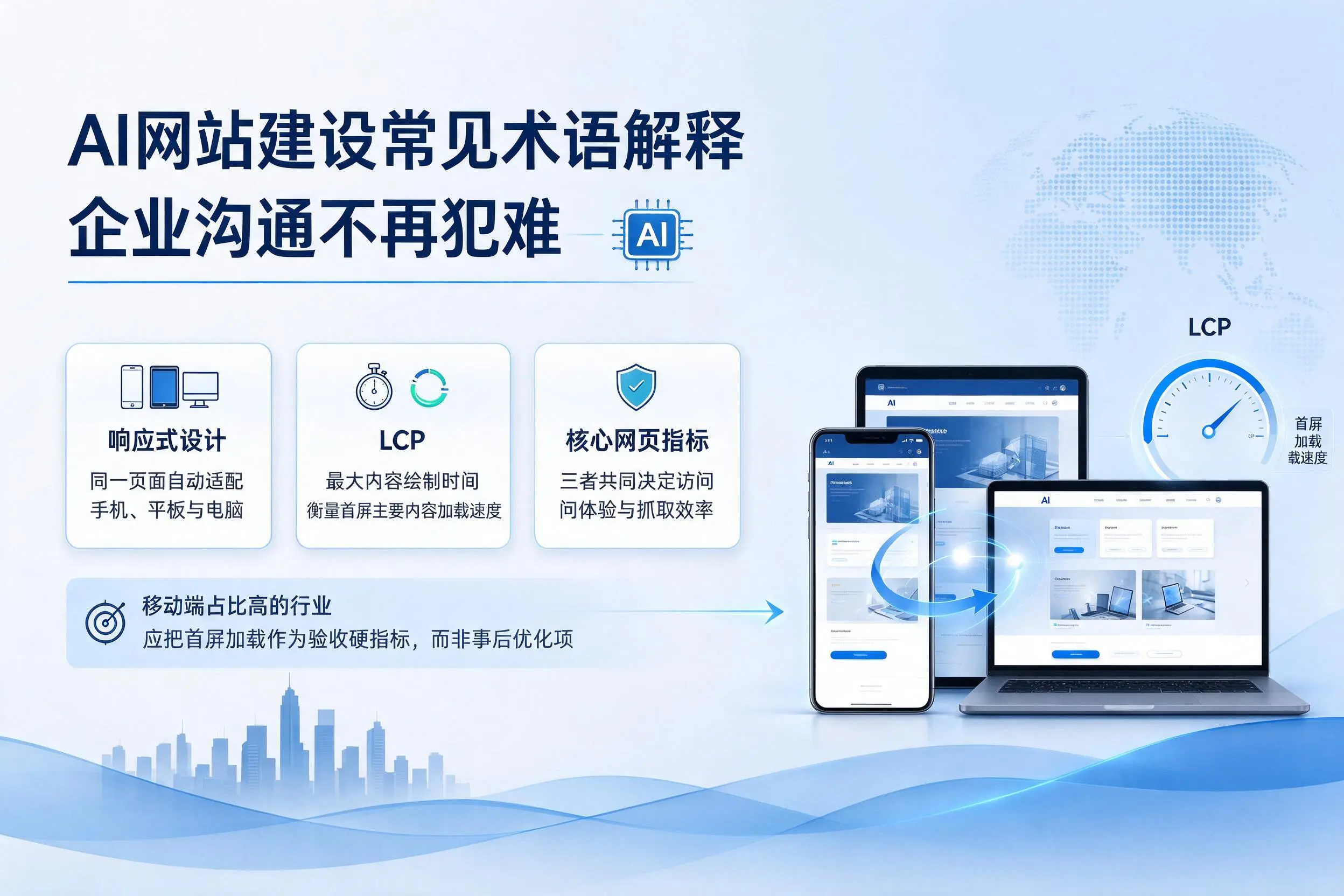 AI网站建设常见术语解释，澄迈企业沟通不再犯难
